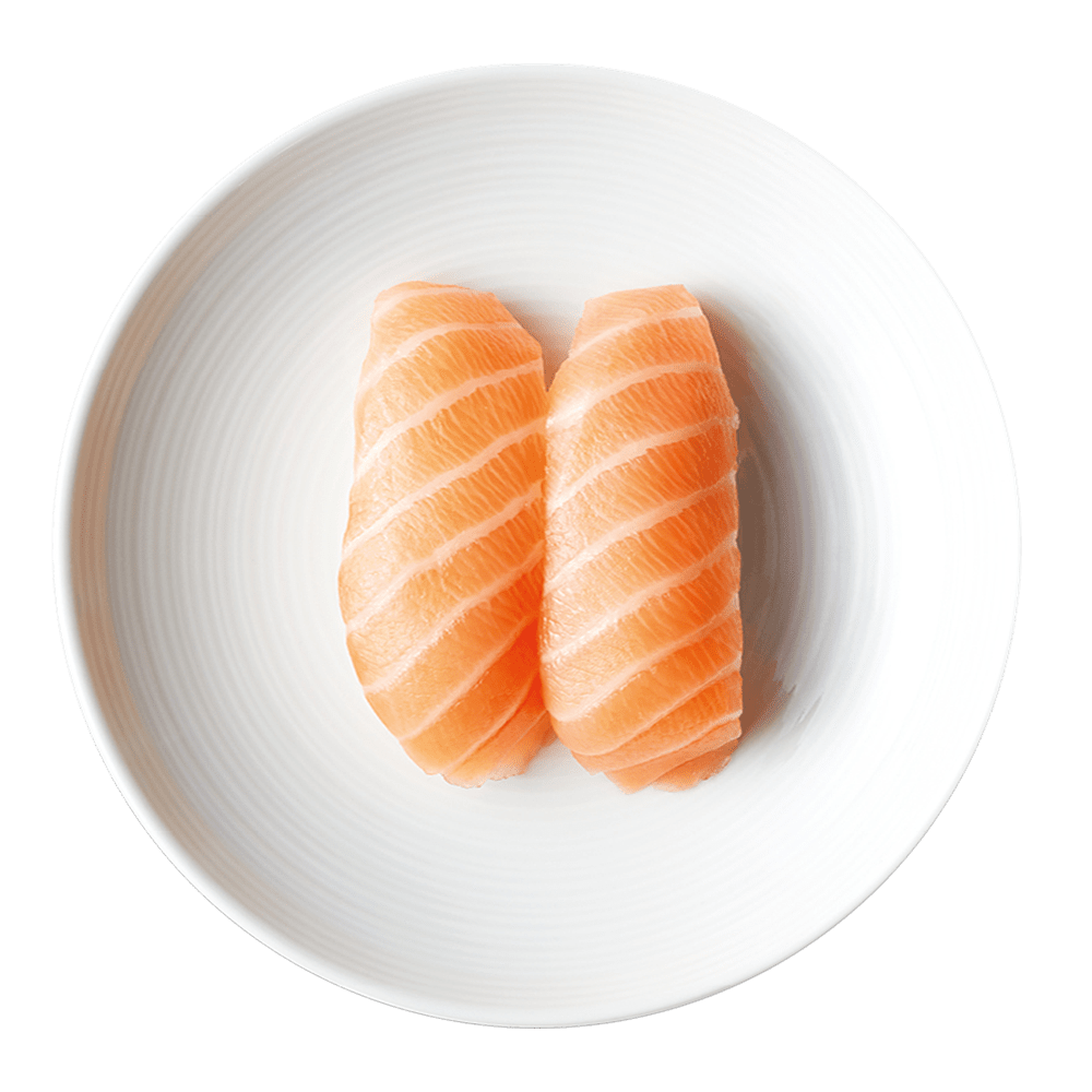 salmon nigiri