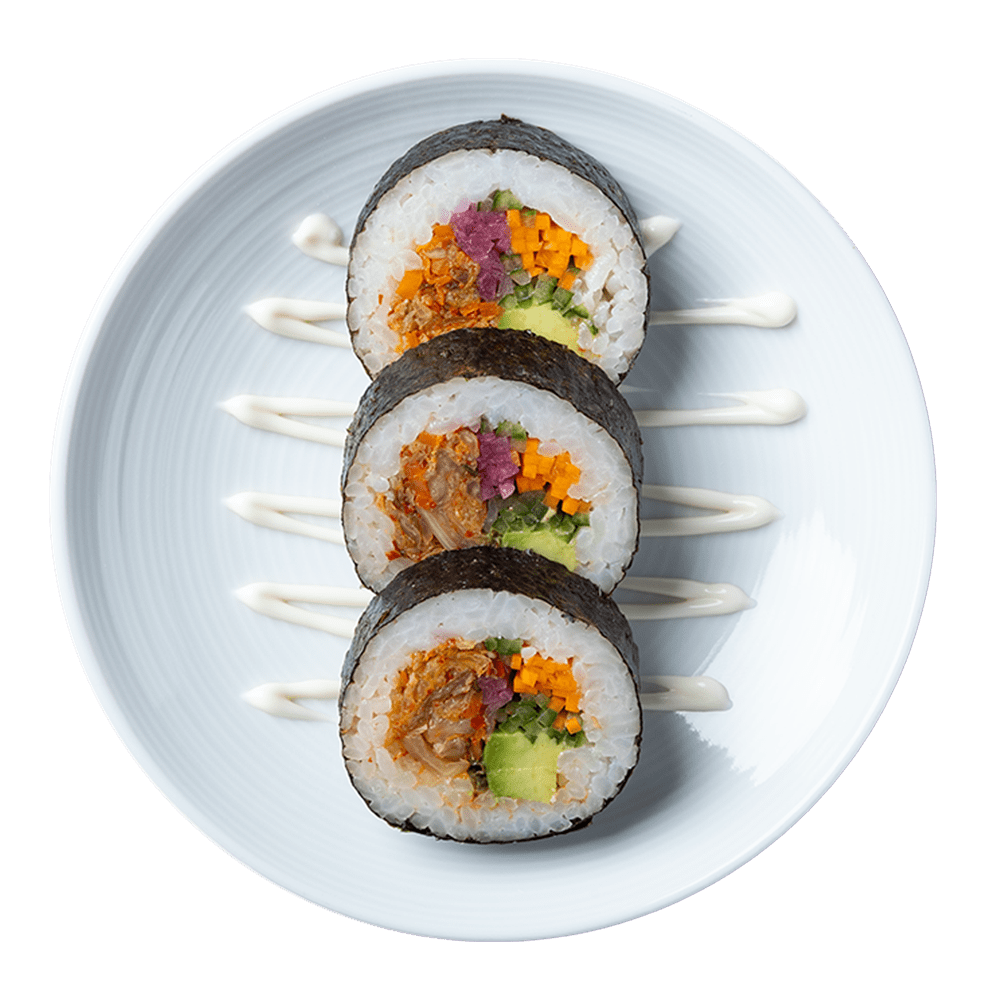 kimchi kimbap roll