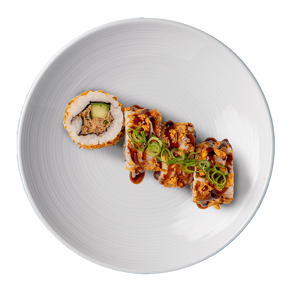 squeaky bean hoisin 'duck' roll