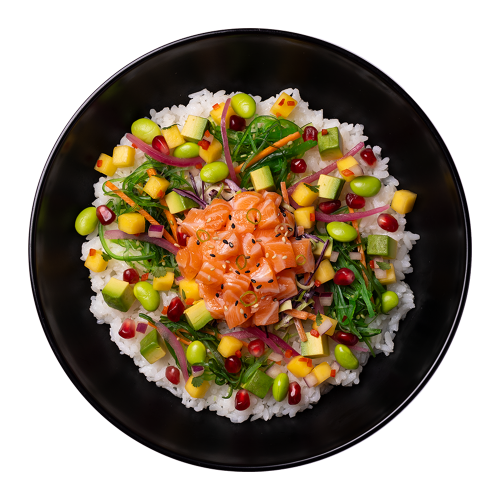 spicy salmon poke