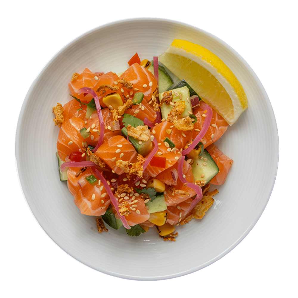 salmon ceviche