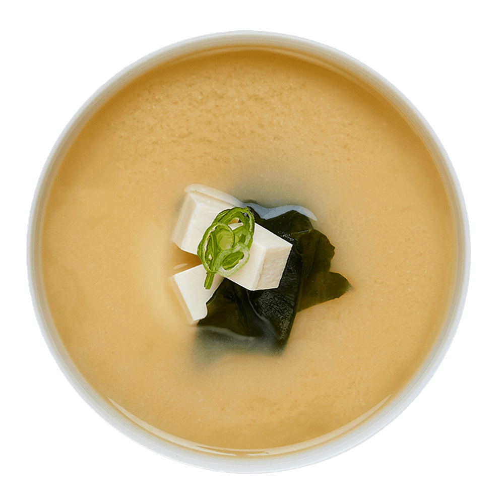 unlimited miso soup