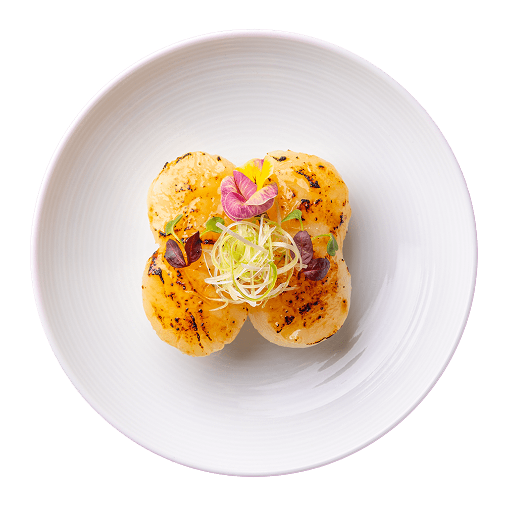 aburi scallop nigiri