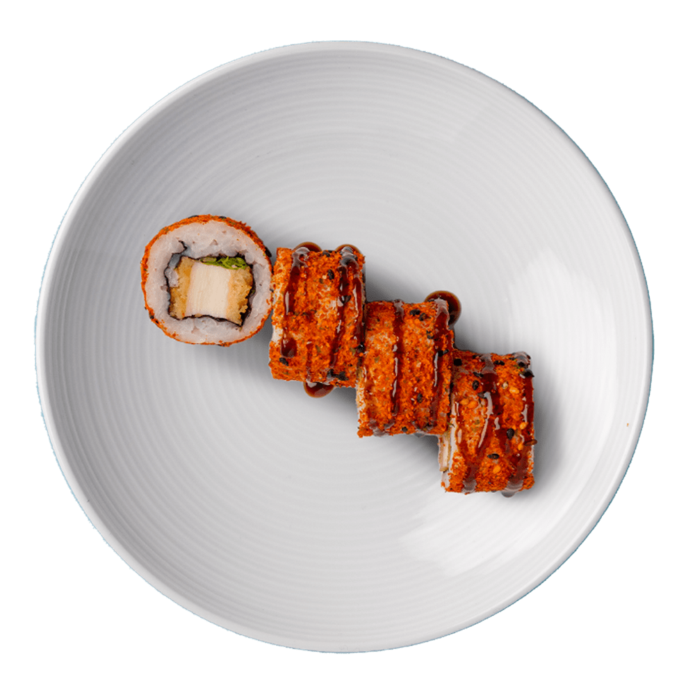spicy chicken katsu roll