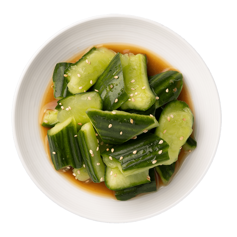 smashed cucumbers