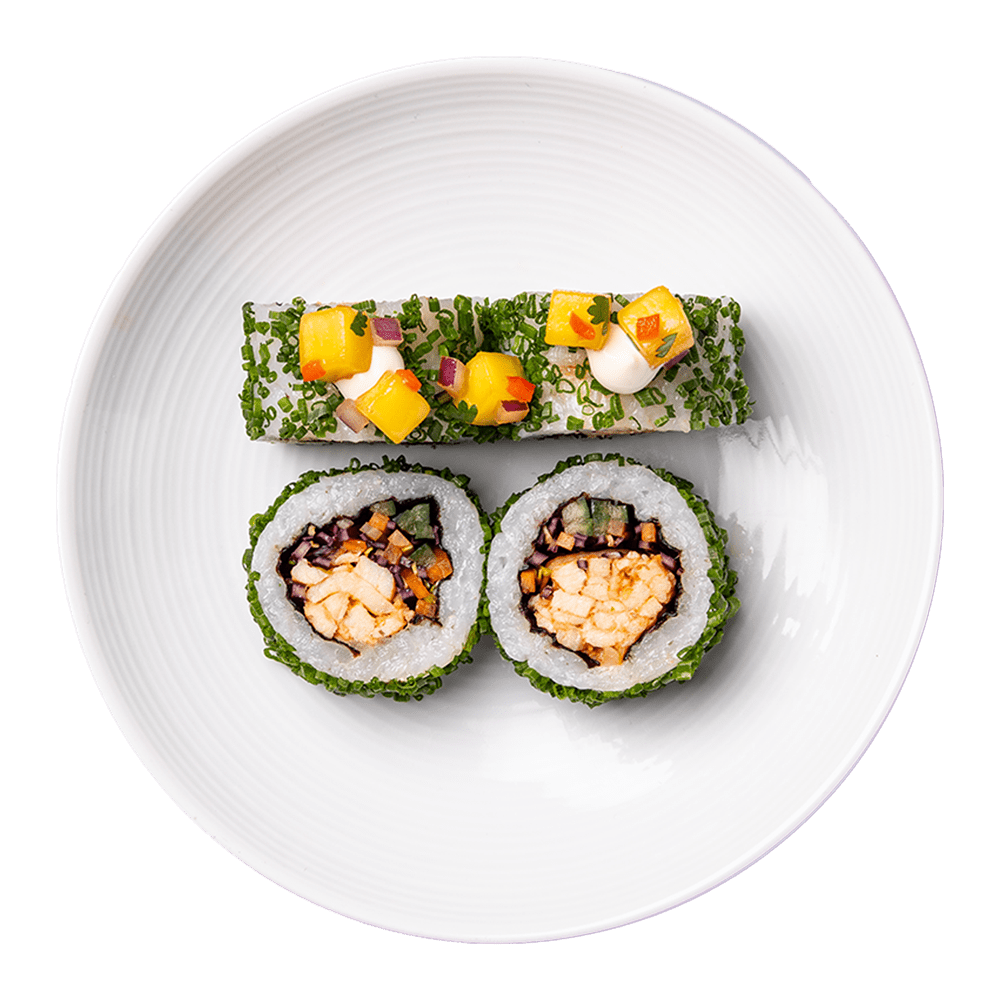 korean bbq chicken roll