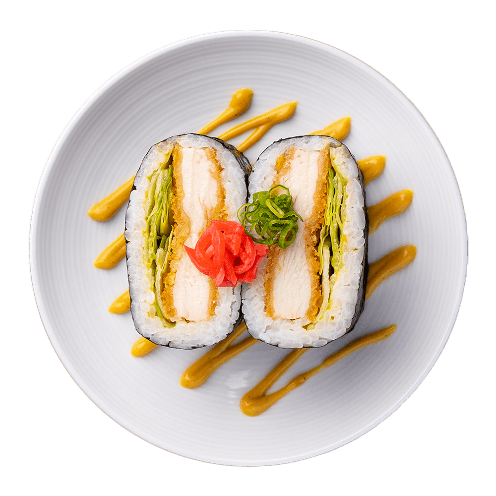 chicken katsu sushi sando