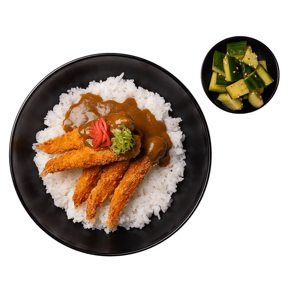 prawn katsu curry large