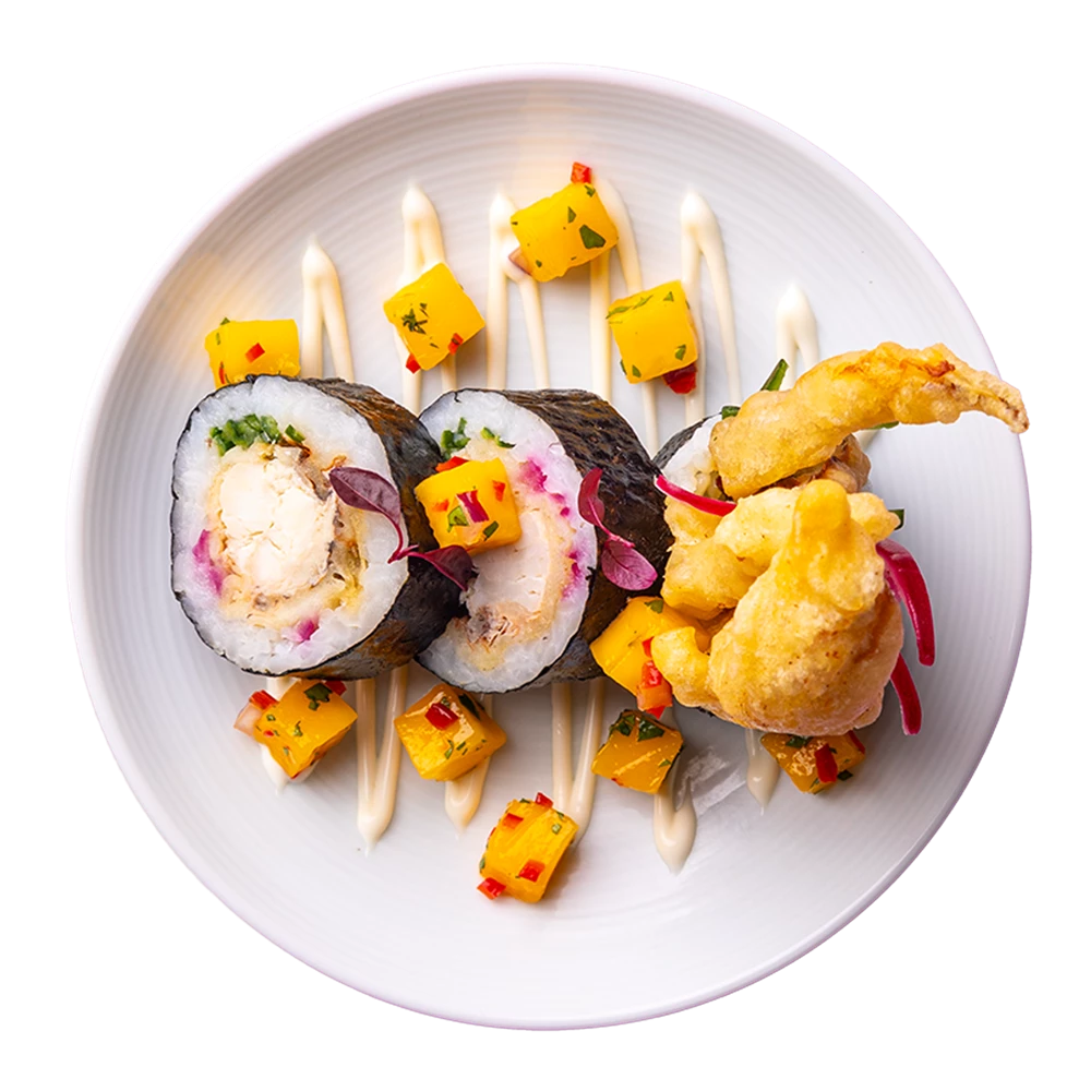 soft shell crab futomaki