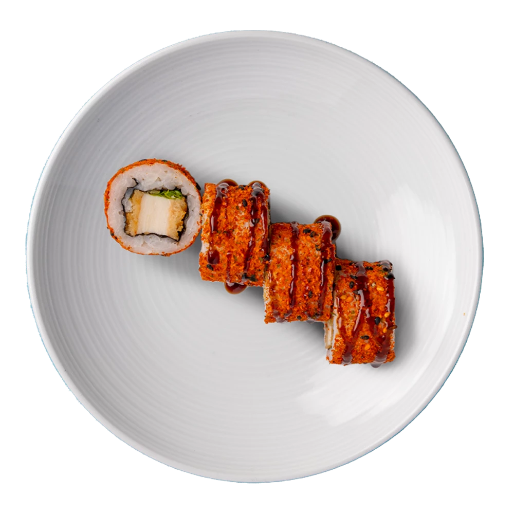 spicy chicken katsu roll