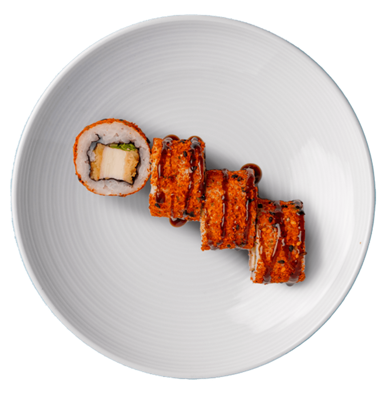Spicy Chicken Sushi Roll - Cooking with a Wallflower