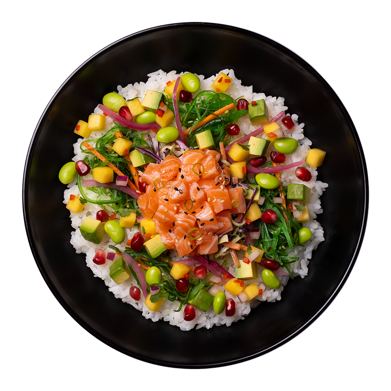 spicy salmon poke