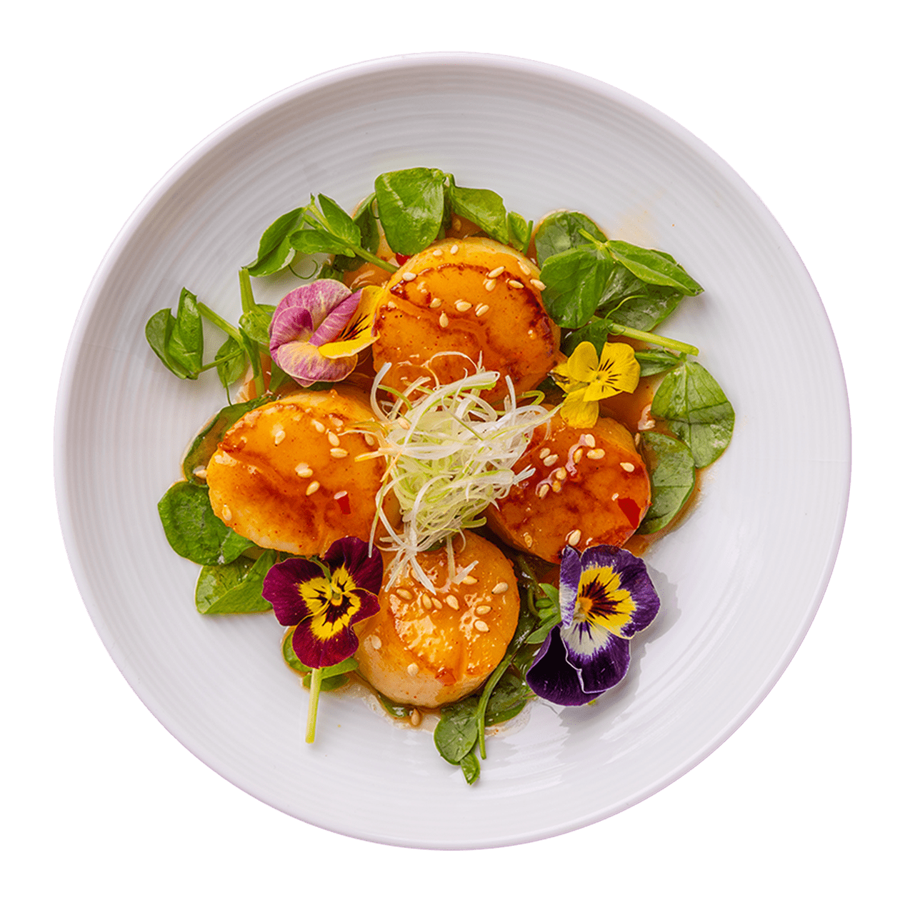 kimchi scallops