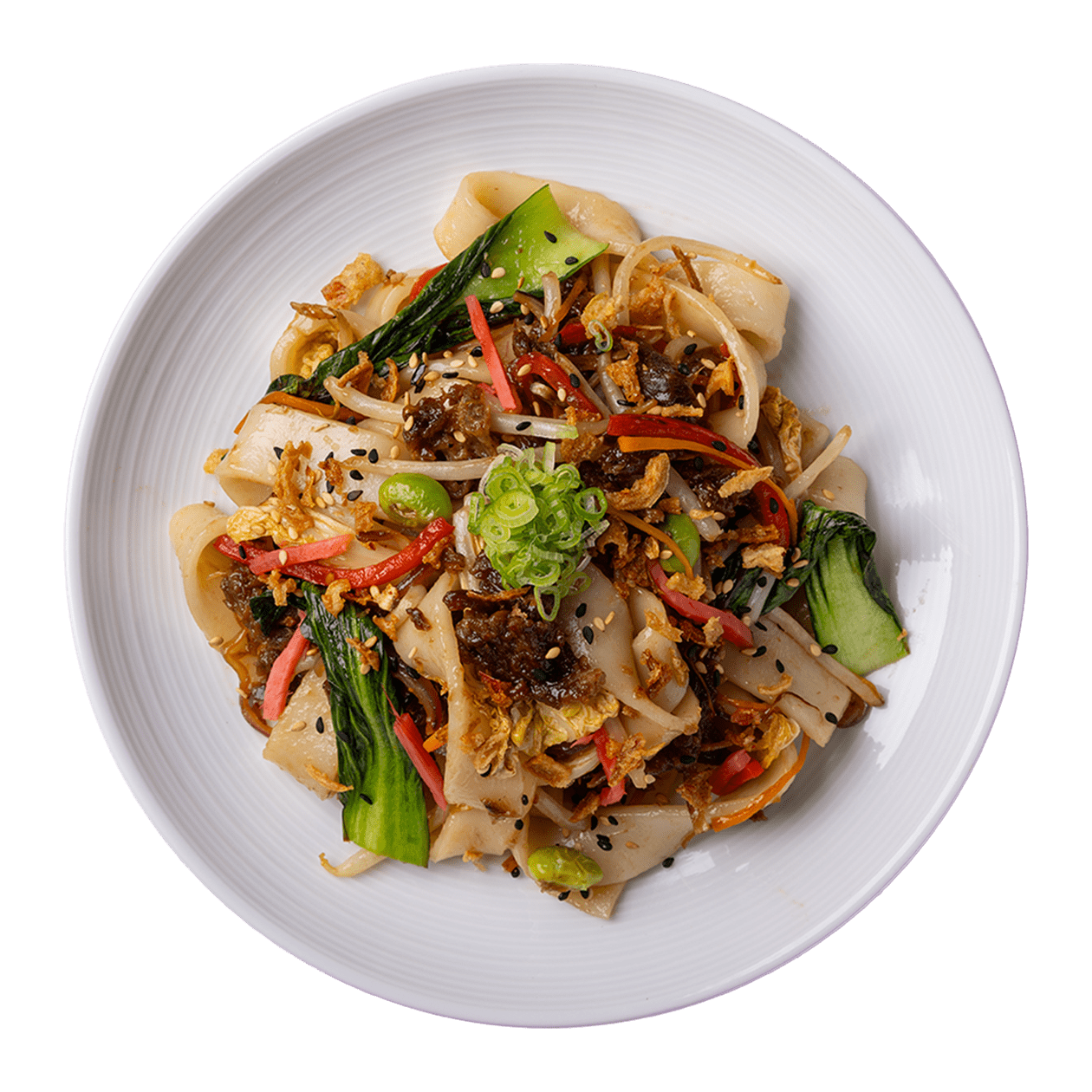 shiitake teriyaki yakisoba