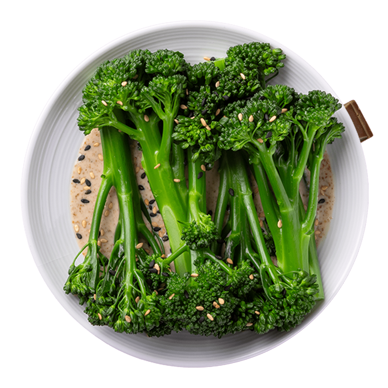 sesame tender stem broccoli