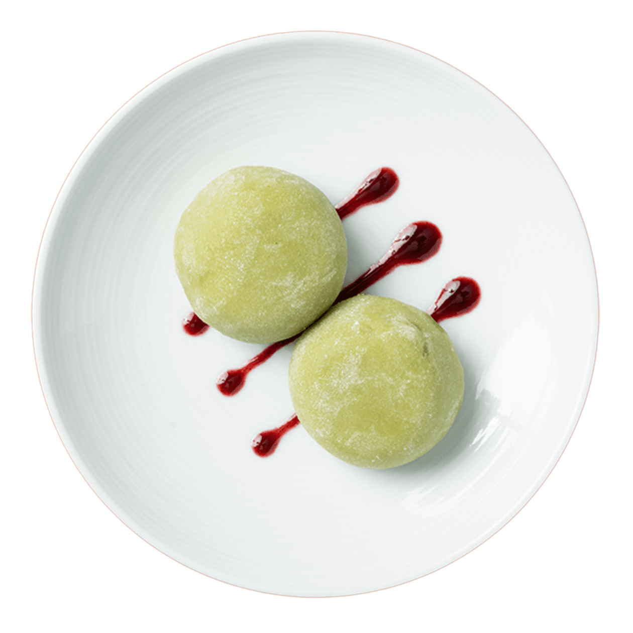 strawberry matcha little moons
