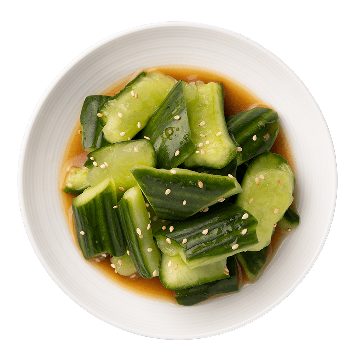 smashed cucumbers