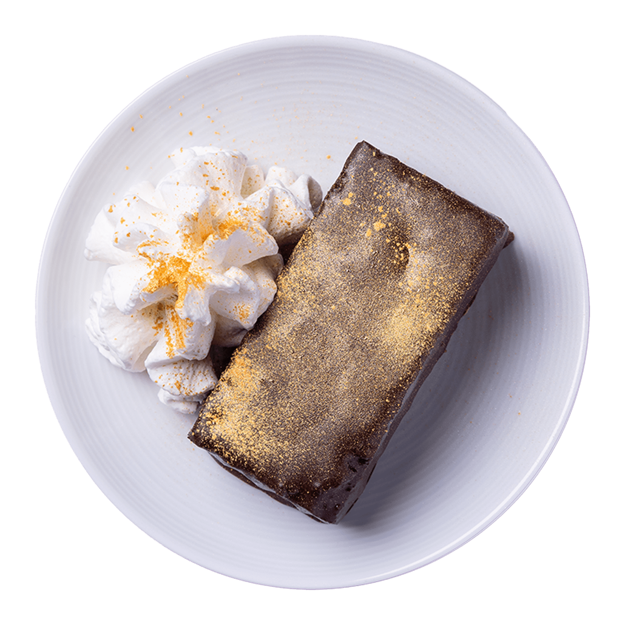 miso-caramel chocolate brownie