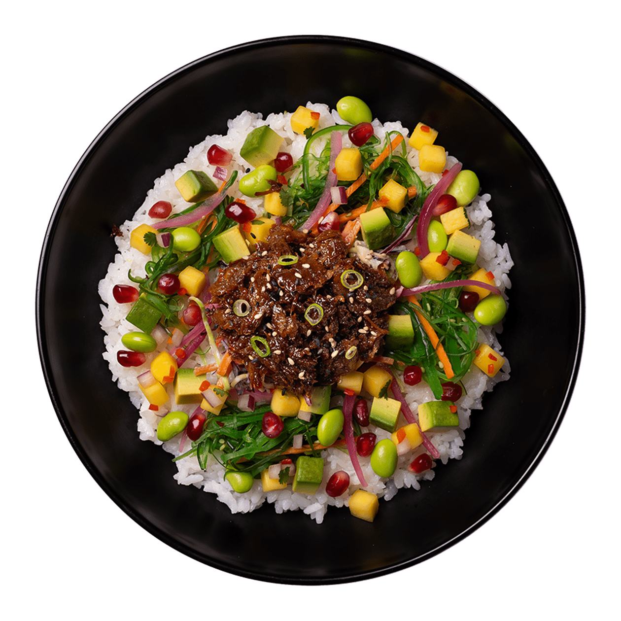 shiitake teriyaki poke