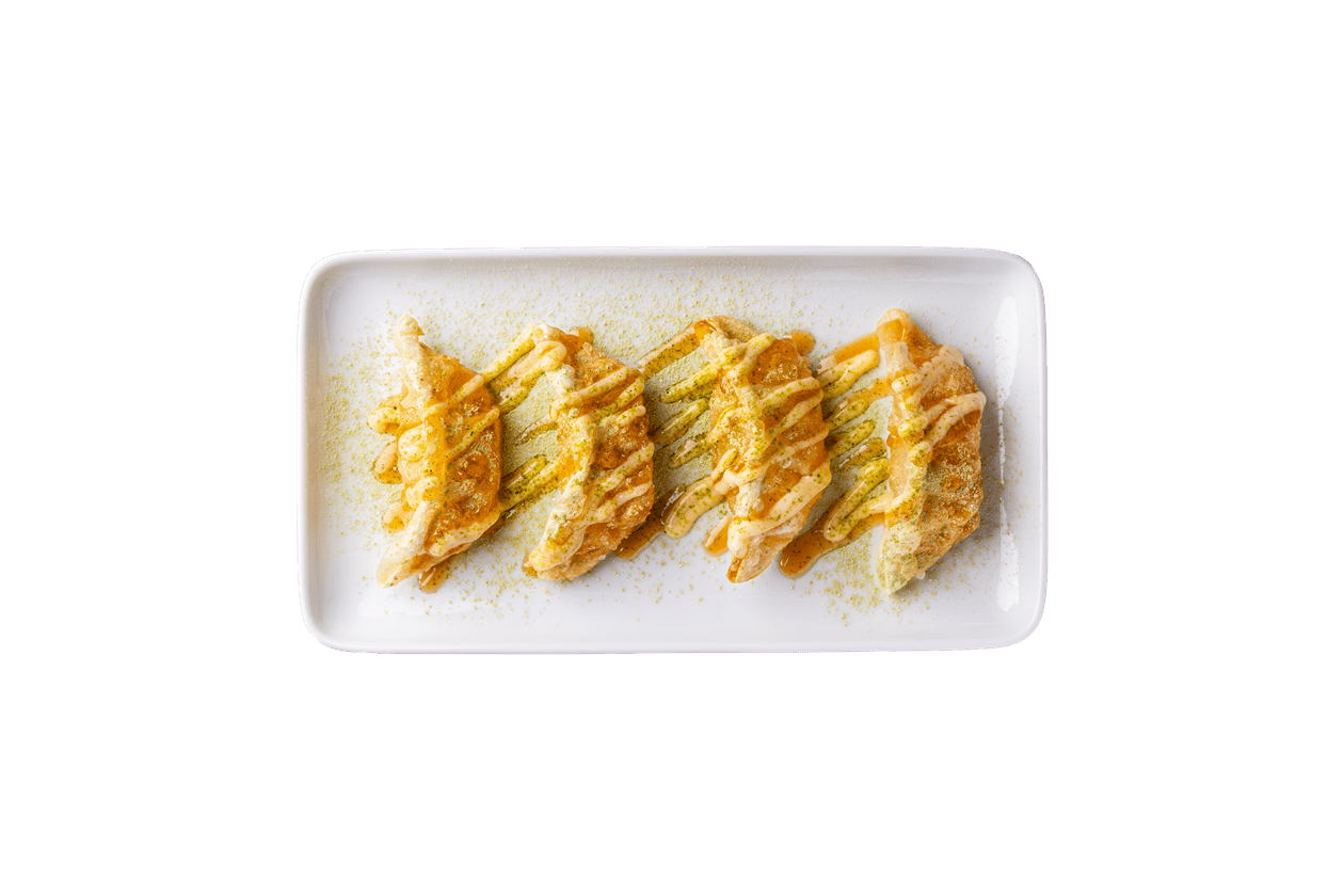 apple pie gyoza