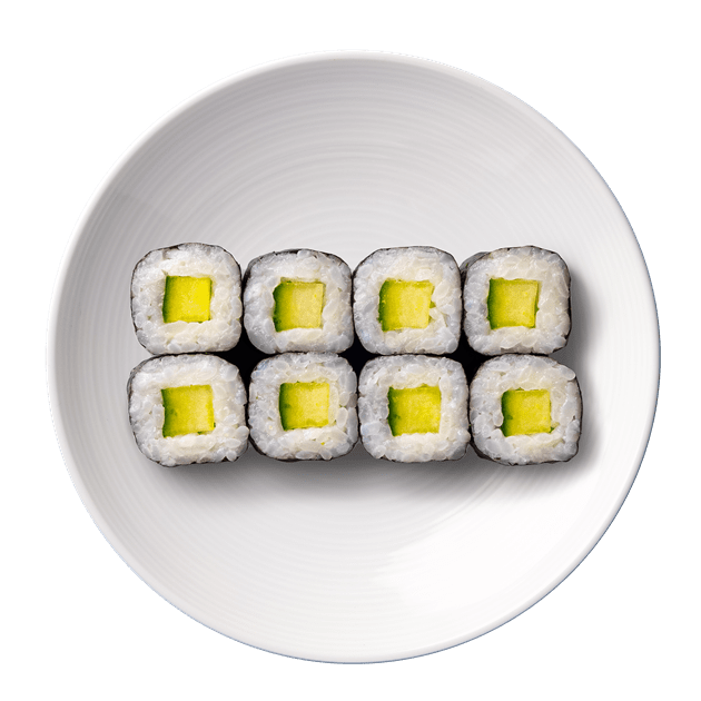 sesame cucumber maki