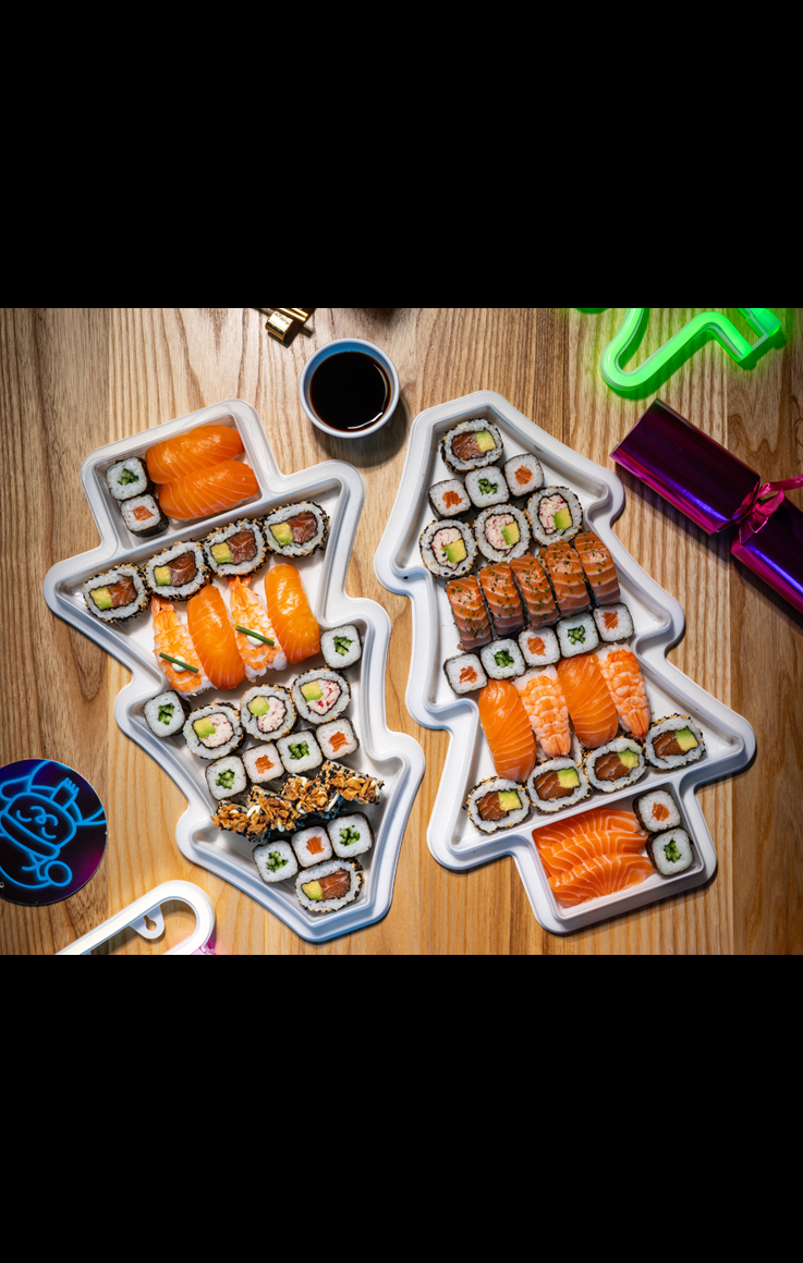 kiosk christmas platters