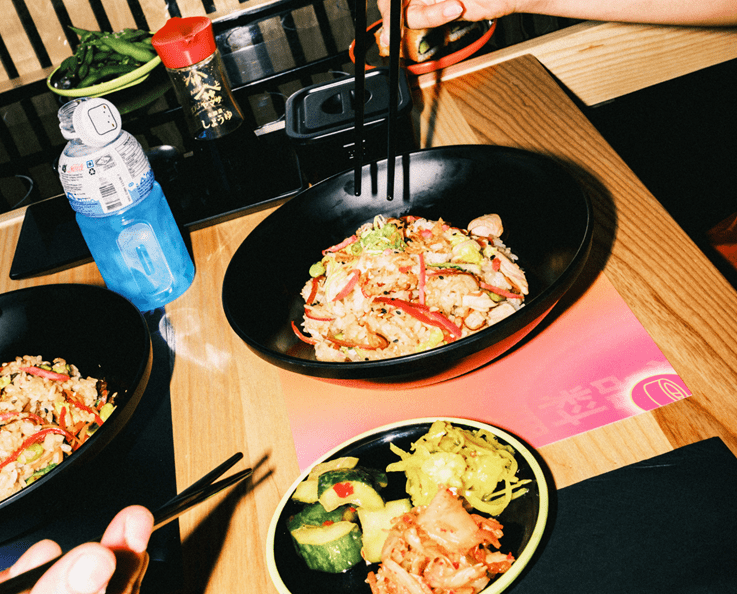 noodle & rice bowls