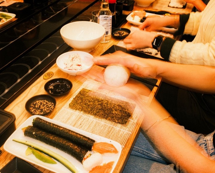 sushi making class
