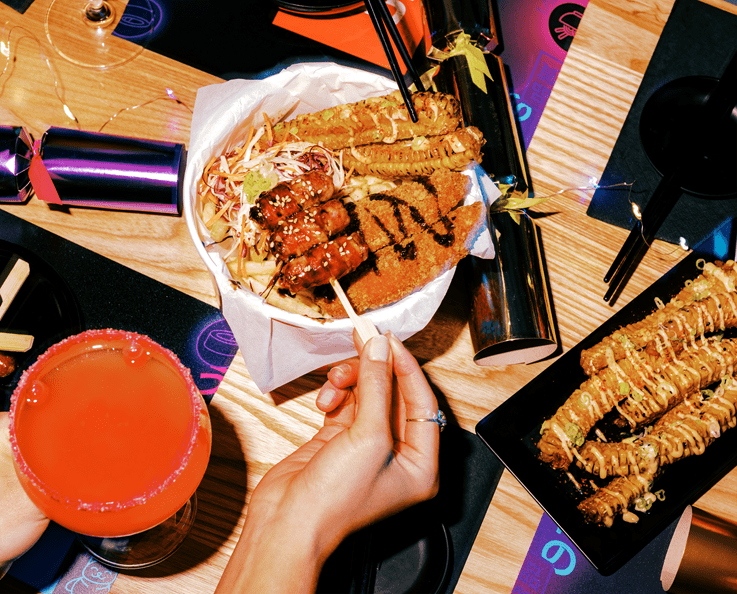 YO! christmas menu