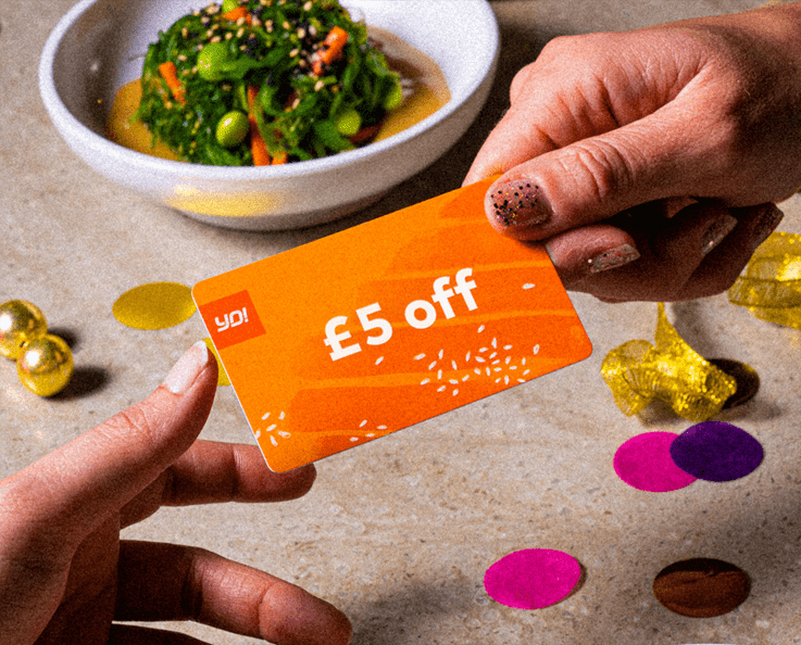 £5 off your next visit