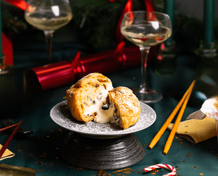 mince pie xmas cream puff & kyoto royale